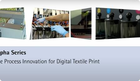 The Process Innovation for Digital Textile Print