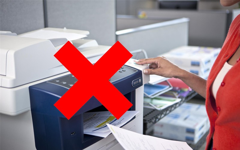 Принтер не печатает